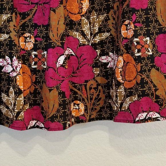 Fashion bug cotton, plus size pleated A-line skirt size 22 - Picture 2 of 8